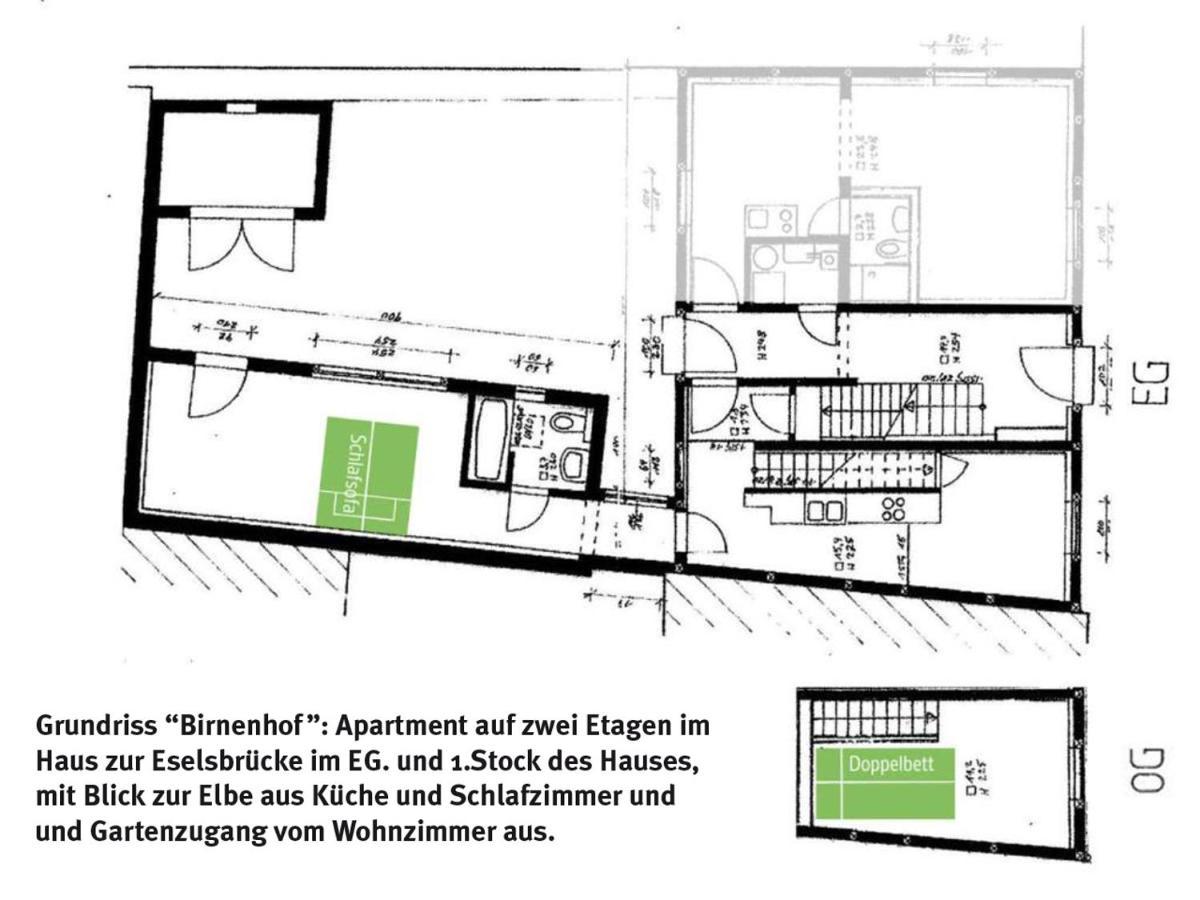 Appartamento Haus Zur Eselsbruecke Tangermünde Esterno foto