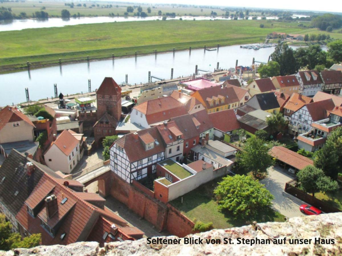 Appartamento Haus Zur Eselsbruecke Tangermünde Esterno foto
