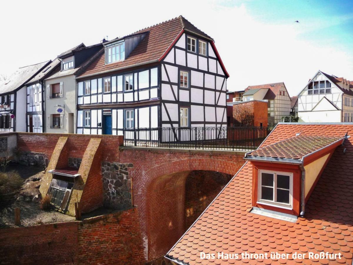 Appartamento Haus Zur Eselsbruecke Tangermünde Esterno foto